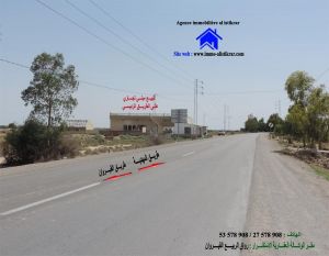 0397 - مبنى على الطريق الرئيسي الرابط بين القيروان و المهدية