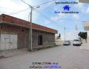 0697 - للبيع بالقيروان المنصورة تقسيم النخلي منزلمساحته 368 م م