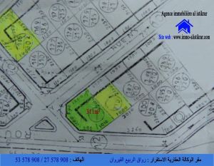 0825 - للبيع بالقيروان المنصورة حي أمينة