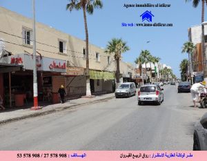 0828 - أصل تجاري للبيع بسوسة شارع النخيل