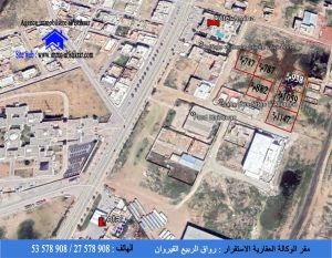 للبيع عدة قطع أراضي بالقيروان -0832
