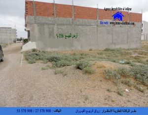 أرض للبيع بالقيروان تقسيم الجيش القديم - 0867